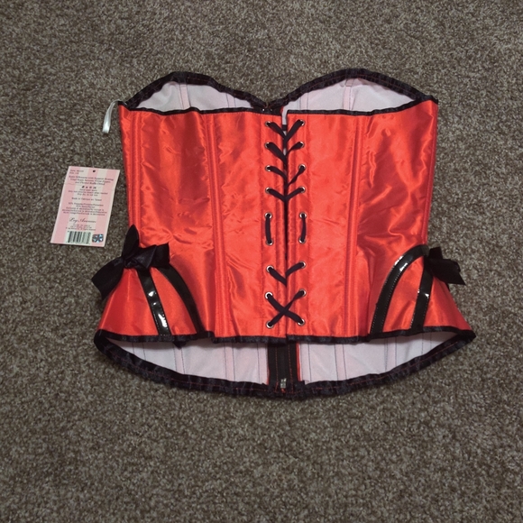 Burlesques Satin Silhouette Betty Corset - Picture 5 of 8